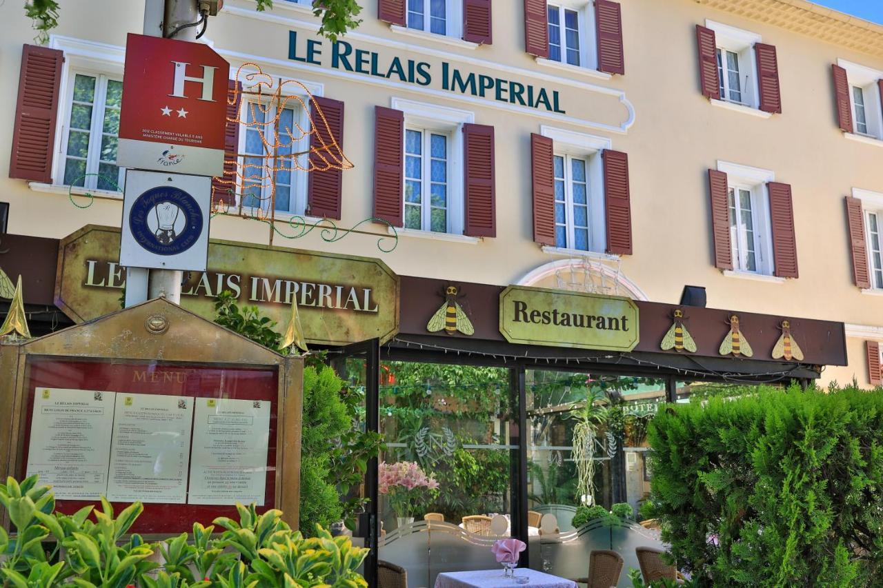Logis Le Relais Imperial Hotel Saint-Vallier-de-Thiey Eksteriør billede